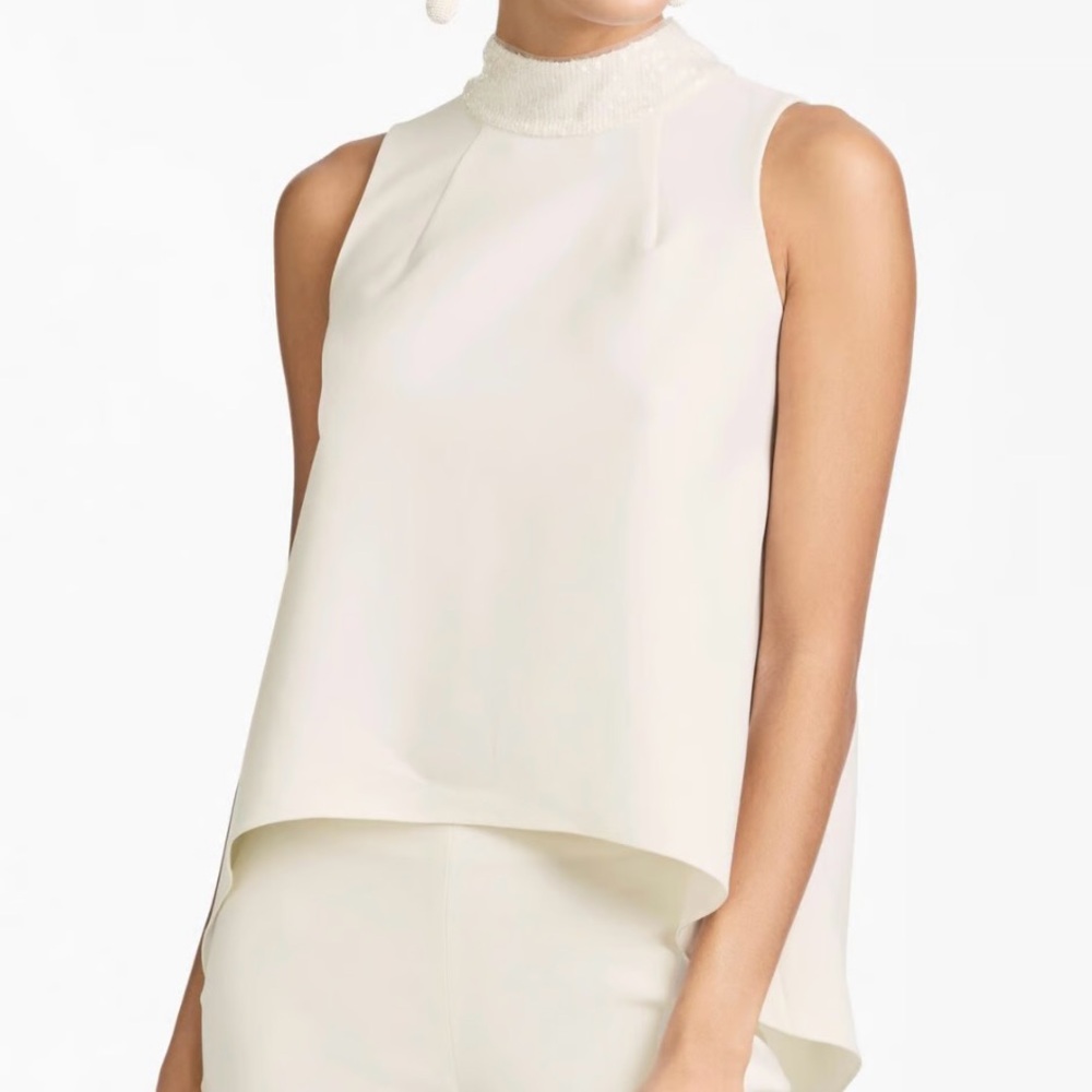 SACHIN & BABI Ivory tops XS